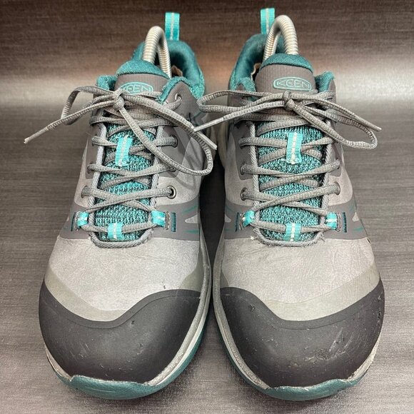 KEEN Utility Sedona Pulse Low Safety Steel Toe Women’s Size‎ 6.5 Grey Shoes - Picture 7 of 12